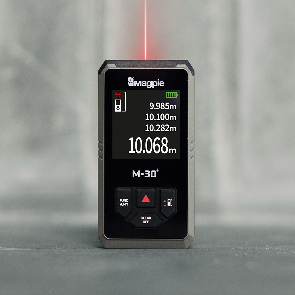 M-30+ 맥파이 방진방수 초소형 레이저 줄자 거리측정기 (그레이) 49,900원