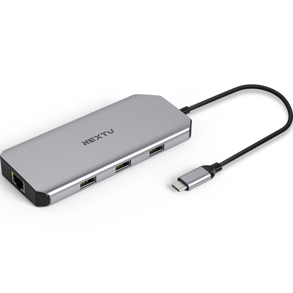 넥스트유 C타입 멀티포트 어댑터 PD지원 USB허브 NEXT-3376TCH-DUAL 72,150원