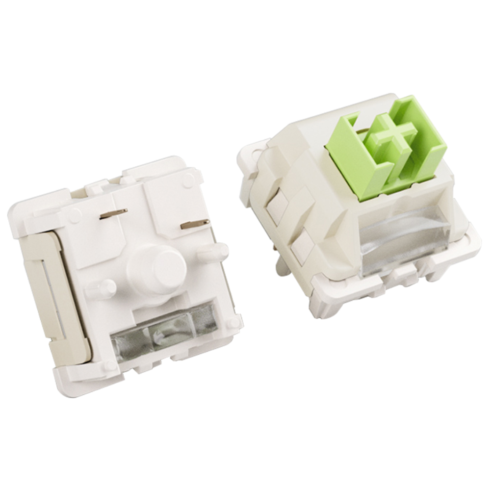 LEOBOG 리퍼축 그린 선형 스위치 5 핀 공장윤활 키보드 스위치 100개 패키지, 100PCS, Linear Switches 35,700원