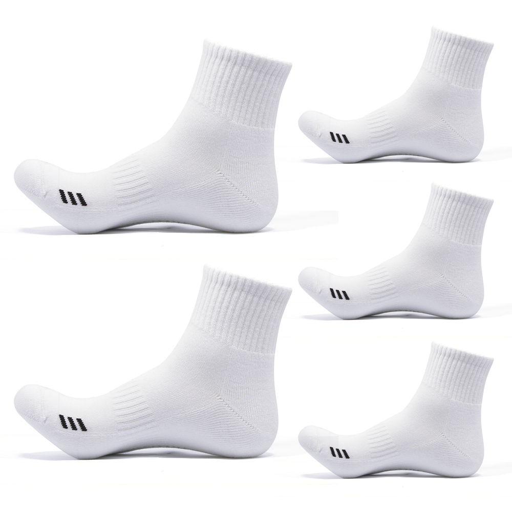 위드삭스 남성47 무봉제 스포츠 양말 단목 심리스 두꺼운 양말 5켤레, 남-47A_화이트_5켤레, 1개 14,500원