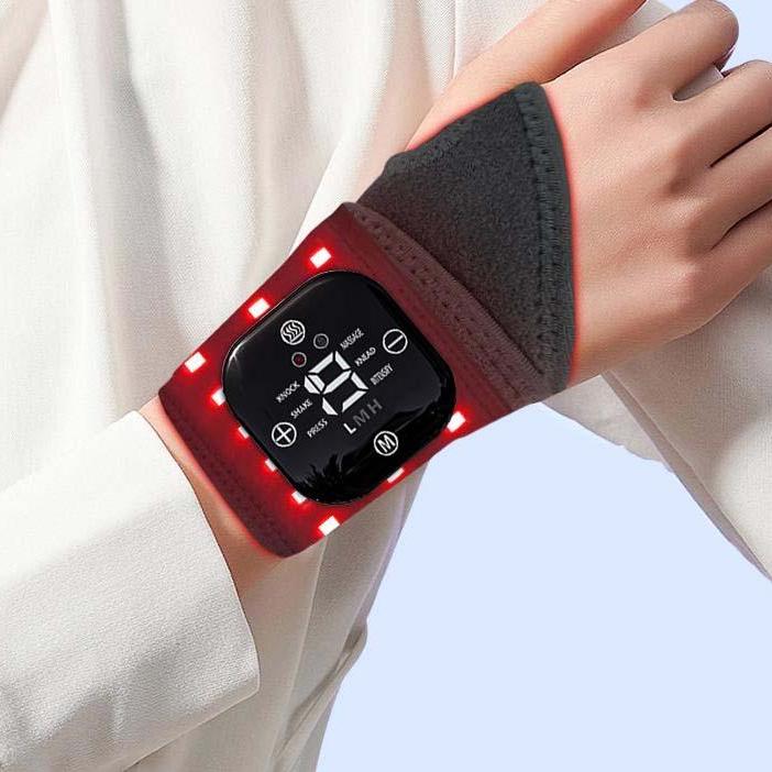 시미사 근적외선 손목 마사지기 LED 무선 진동 온열 손목 보호대 98,000원