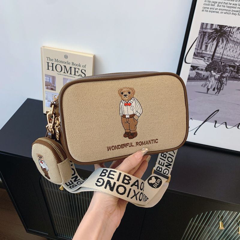 숄더백 직장인 미니백 스퀘어 귀여운 손가방, 캔버스 스퀘어백 49,000원