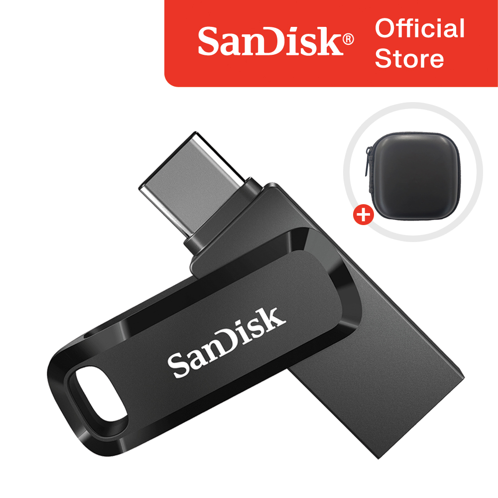 샌디스크 울트라 듀얼 고 C타입 USB 3.1 SDDDC3 블랙 + 보관 케이스 패키지 27,000원