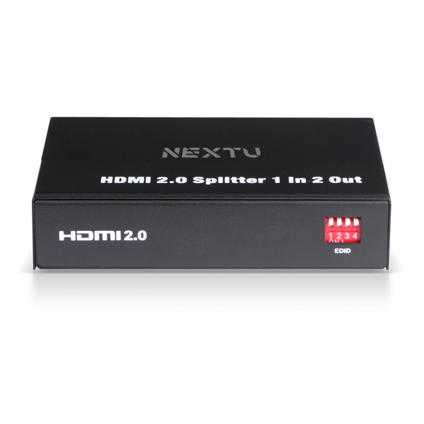 넥스트유 UHD 1대2 HDMI 2.0 분배기 NEXT-402SP4K60, 1:2 HDMI분배기-{NEXT-402SP4K60}, 1개 39,800원