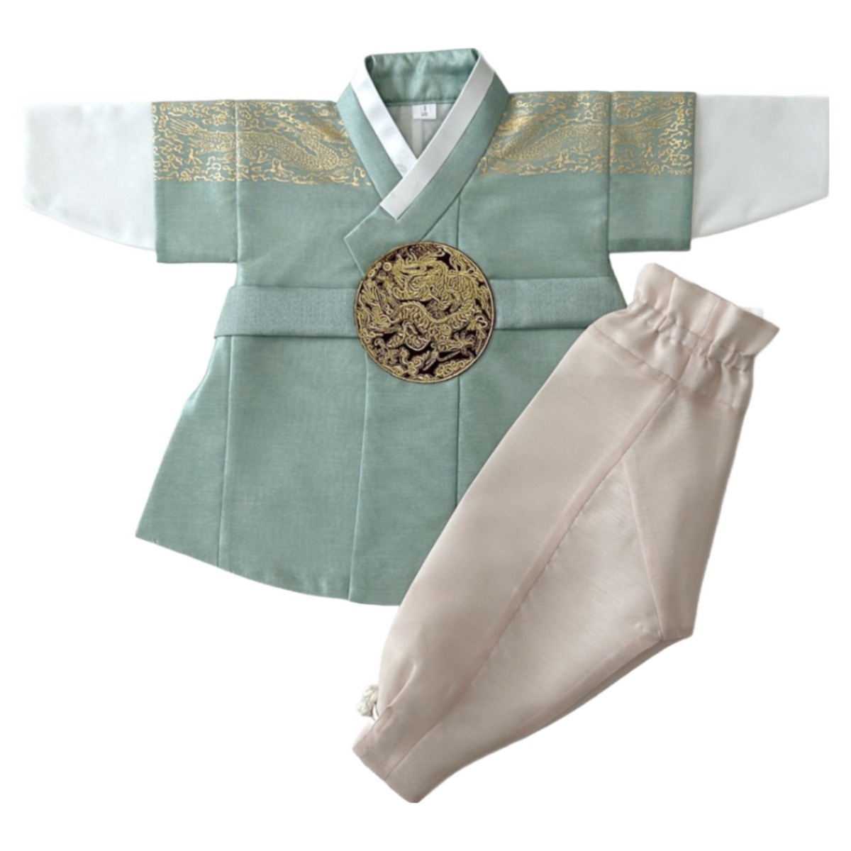 금박 녹색 동다리 고급 남아한복 (백일~10호) 어린이 키즈 유아 아동한복 돌잔치 78,000원