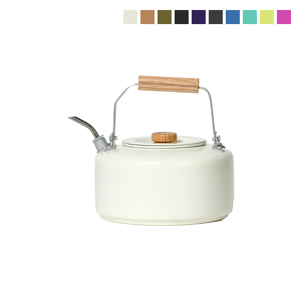 [이타카] 세라믹 케틀 플러스 1.4L - 캠핑 주전자, 크림 베이지, 1개 29,000원