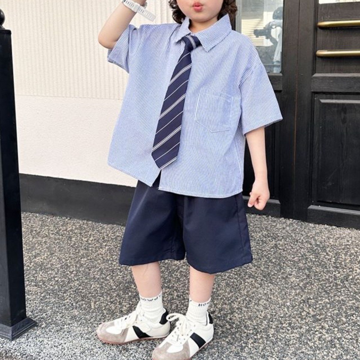 해피유통어린이 여름 비즈니스 캐주얼 세트 심플 클래식 디자인14세 이상 XG03 24,550원