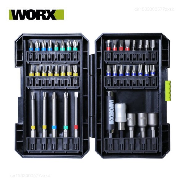 워크스 드릴 비트 세트 WA1149 42개 비트 드릴 드라이버 전동 스크류드라이버 헥스 스크류 드라이버 비트 29,200원