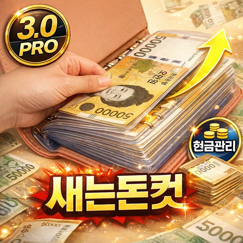 나무처럼 머니세이브 PRO 3.0 현금바인더 다이어리, 1개, 퍼플 11,900원