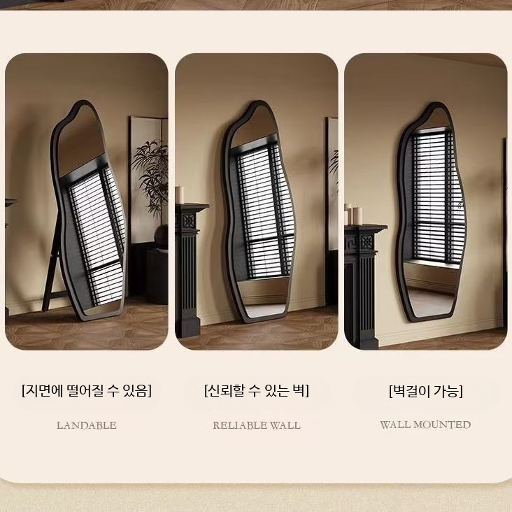 빈티지전신거울 원목 포인트 감성 스탠드형 인테리어 H 115,700원