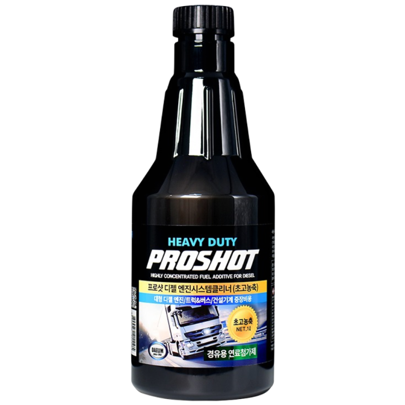대형화물차용, 연료첨가제, 커먼레일용프로샷 대형디젤 및 커먼레일용 연료첨가제 1L 초고농축 대림기업, 1개, 디젤 전용 25,000원
