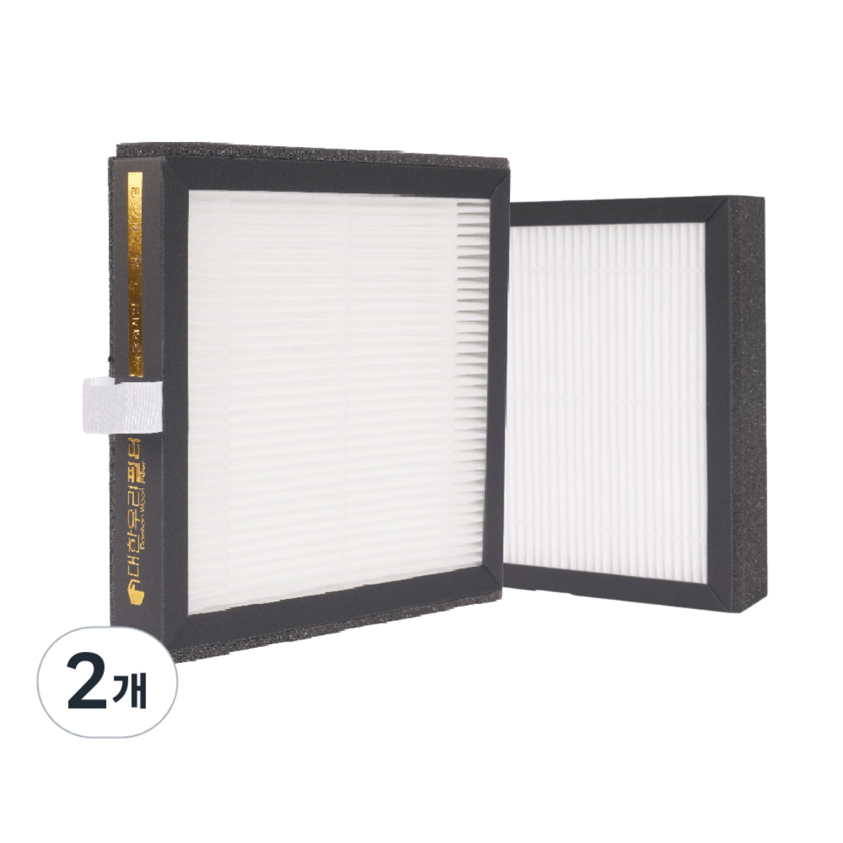 대한우리필터 청호나이스 미니제습 공기청정기 필터 AD-01H505W 호환 H13등급, 2개, AD-505W 18,600원