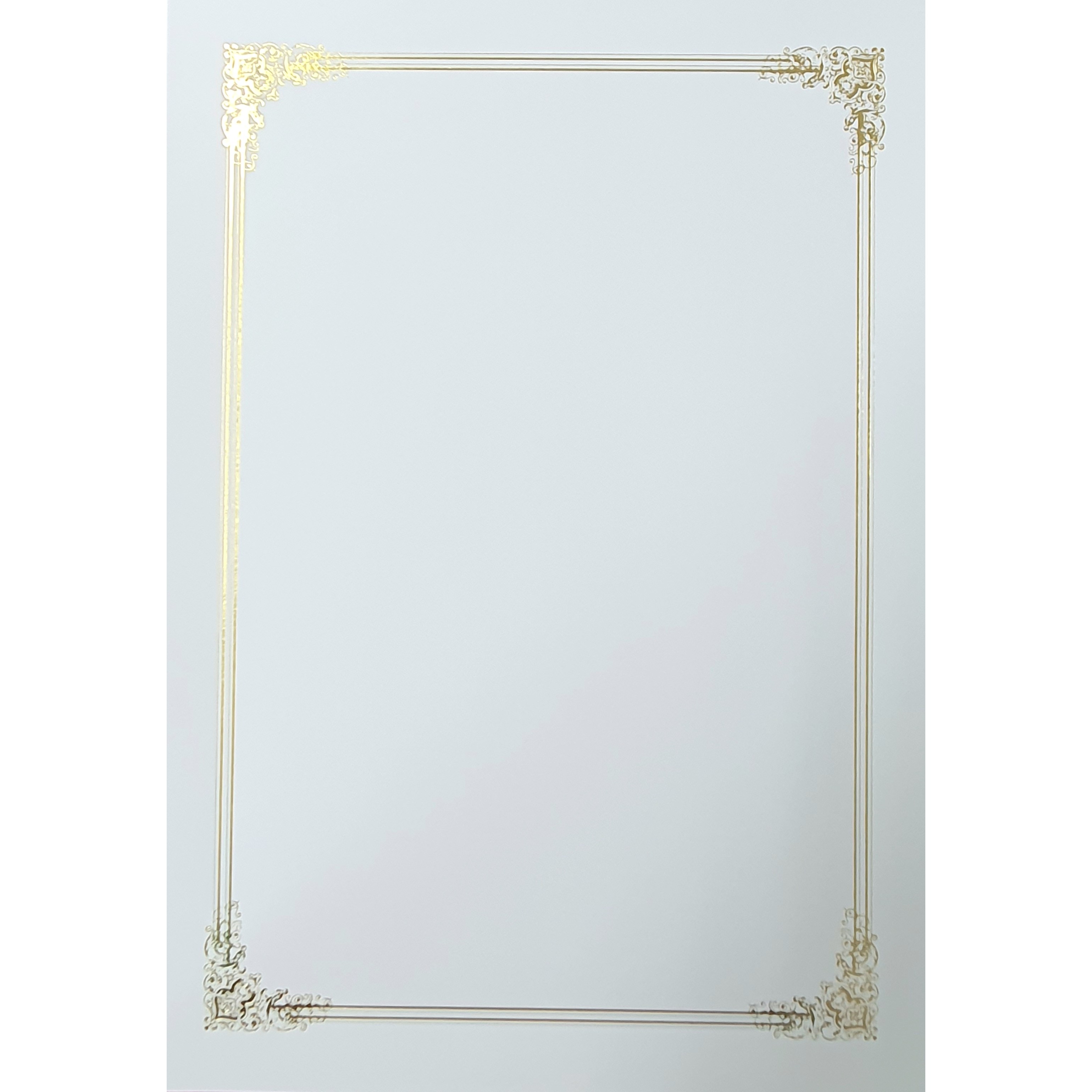 인터탑 금박 상장용지 백상지 로얄 180g A4, 순백색, 100개 10,500원