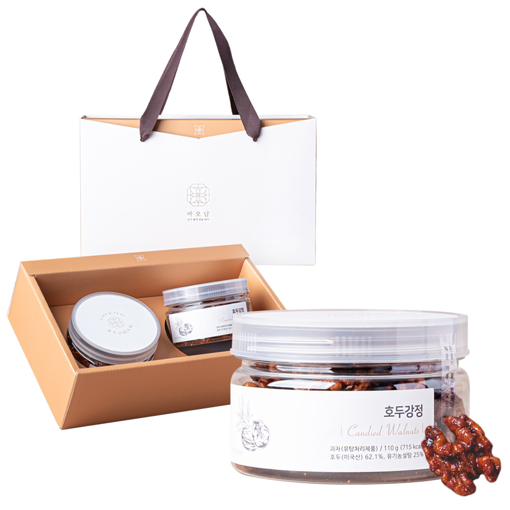 바오담 호두강정 답례품 호두정과 견과류 추석 명절 선물 세트 25,080원