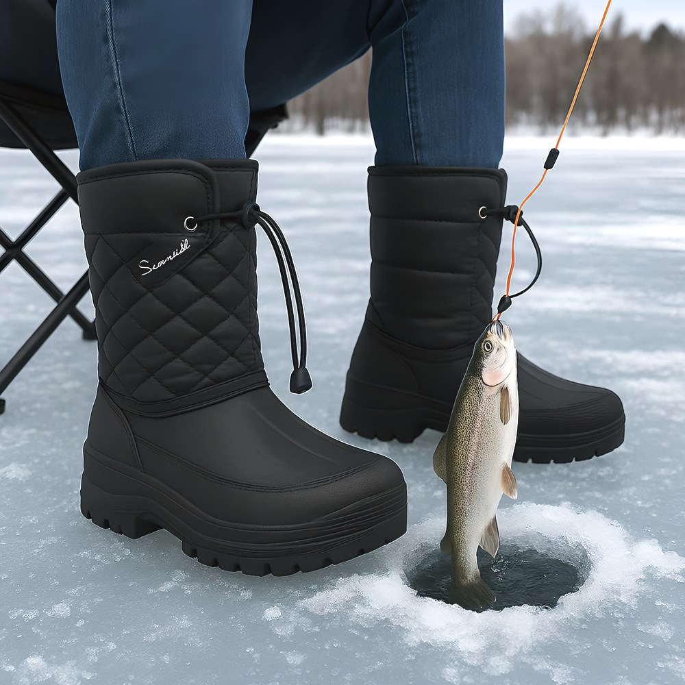 후노우즈 아이스쉴드 남성 초경량 논슬립 방수 방한 털 겨울 부츠 37,500원