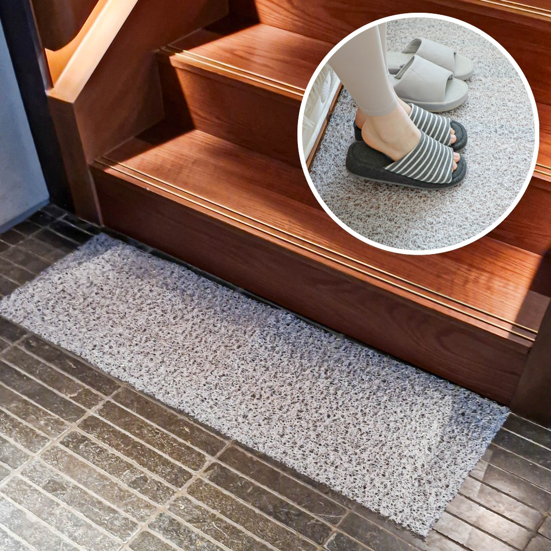 잘라쓰는 얇은 투명 코일매트 현관 매장용 발매트 1차 먼지제거 12,000원