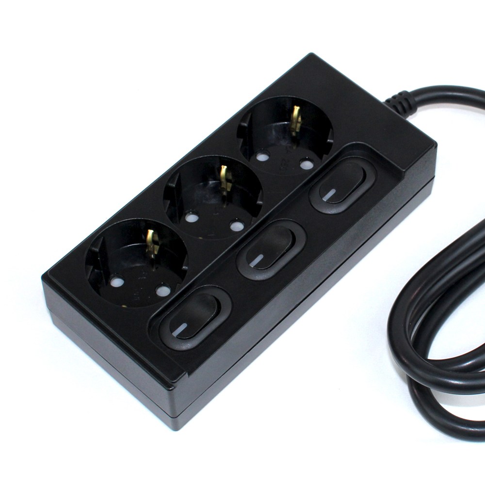 KD-TAP 국산 개별형 스위치 멀티탭 3구 고용량 콘센트 16A 안전 접지 9,270원