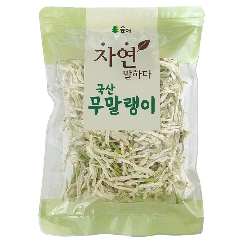 숲애 국내산 겨울무 제주 자연건조 건무말랭이 10,400원