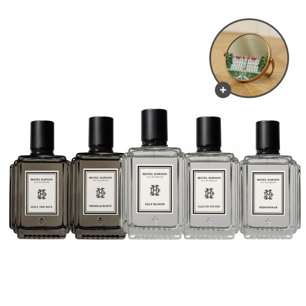 호텔도슨 오드퍼퓸 75ml 향수 5종 택1 +탁상거울 증정 +미니향수 2종 162,910원