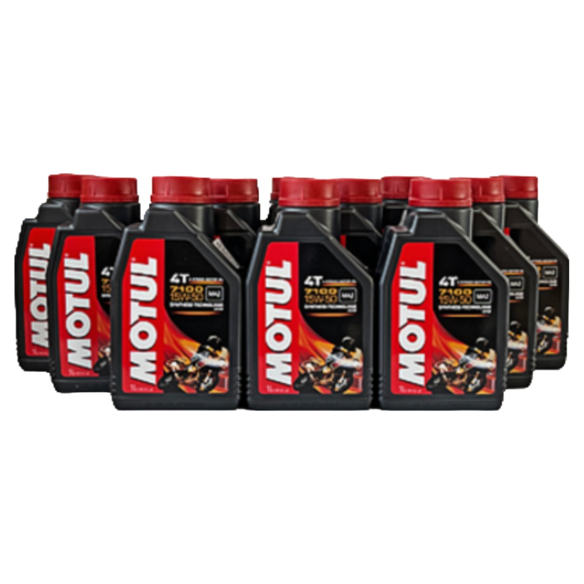 모튤 7100 4T 15W50, 오토바이 엔진오일, 프랑스산 (1LX12EA) 한박스 264,000원