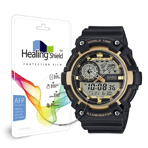 카시오 AEQ-200 AEQ-200W-9A 전용 힐링쉴드 시계보호필름 기스방지 유리보호필름 10,500원