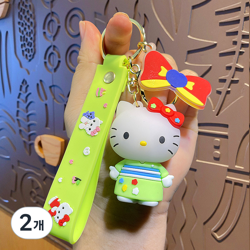 딱하루템 고급 헬로키티 키링 2026 신상 캐릭터 열쇠고리 가방키링 18,800원