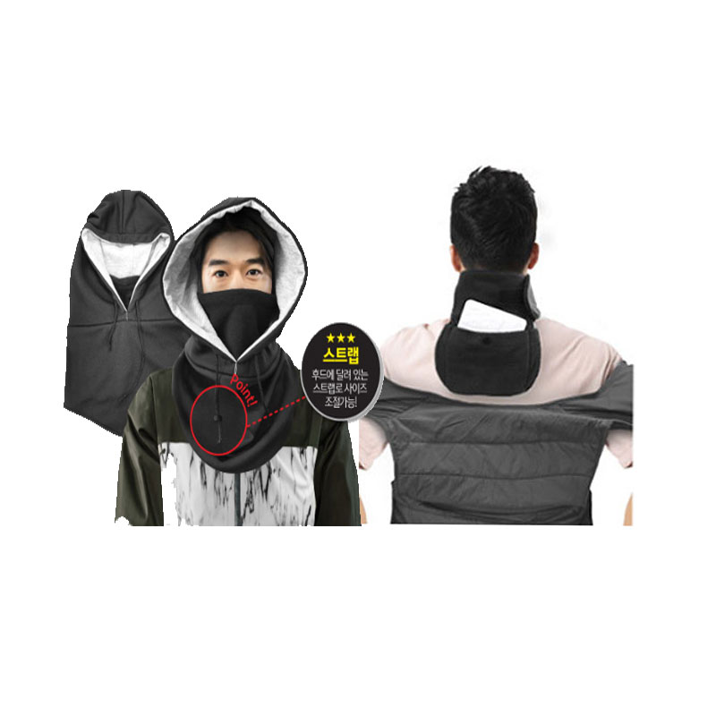핫가드 겨울 핫팩워머 후드워머 현장용 등산용, 1개 6,000원