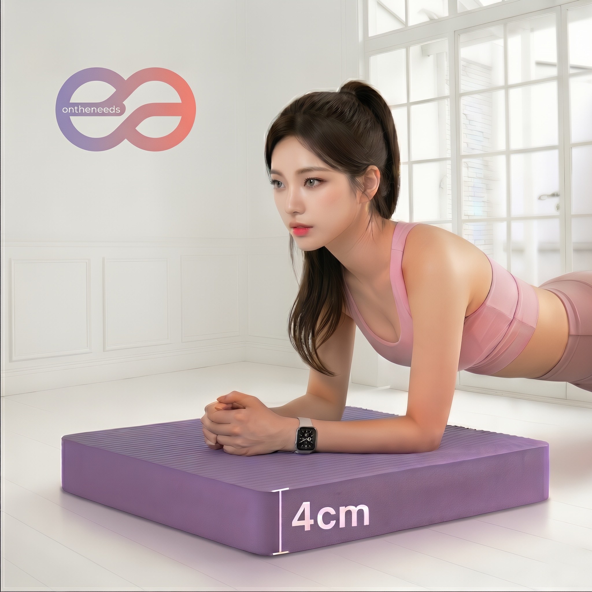 온더니즈 충격흡수 강화 두꺼운 미니 요가 매트 8,900원