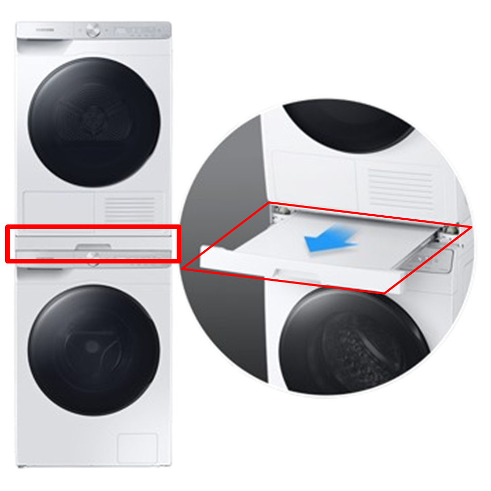 삼성 9kg 건조기 상단 설치 키트 SKK-UUW 소형 세탁기용 WW12T504DTW WW13TP44DBH 98,000원