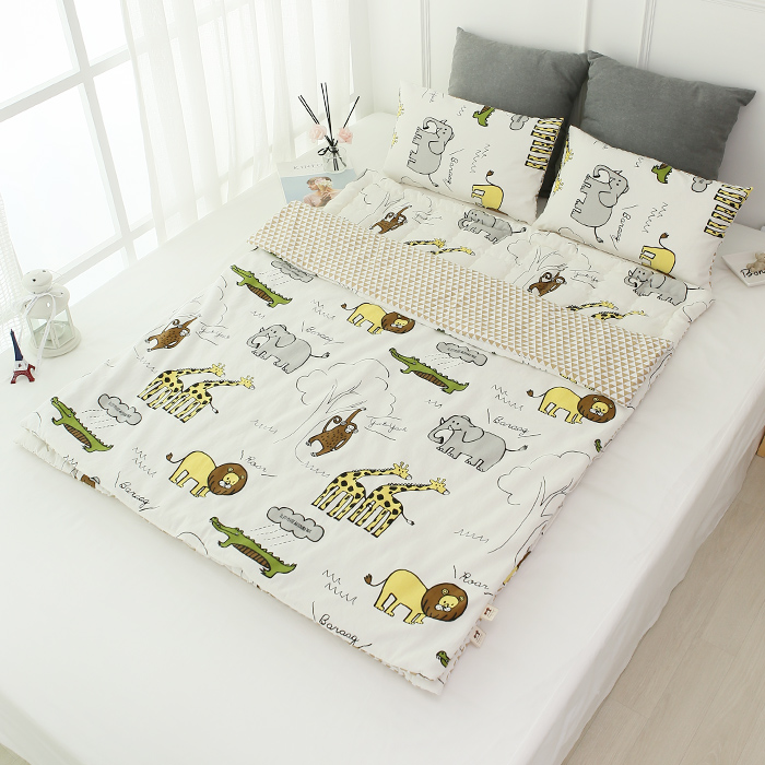 보떼하우스 사계절용 분리형 낮잠이불, 사파리 89,900원