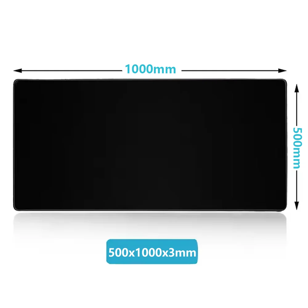 순수한 블랙 게임 마우스 패드 다중 크기 XL 56,160원