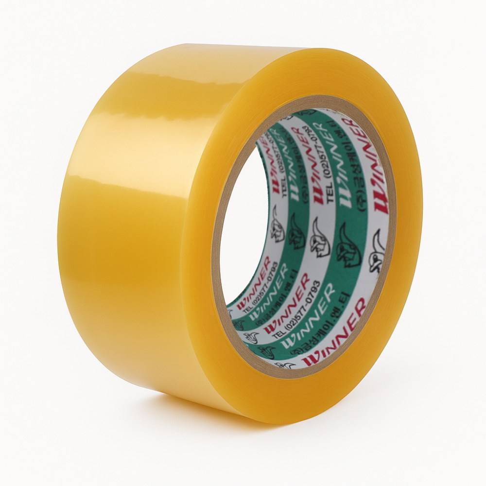 금성 K&T 박스테이프 경포장 48mm x 40M 3,700원