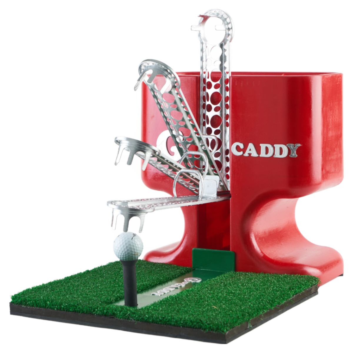 전기없어도 척척 자동으로 볼이 공급되는 무동력 오토티업기 골프공 자동 공급기 골프캐디기 - 그레비티캐디, 1개 179,900원