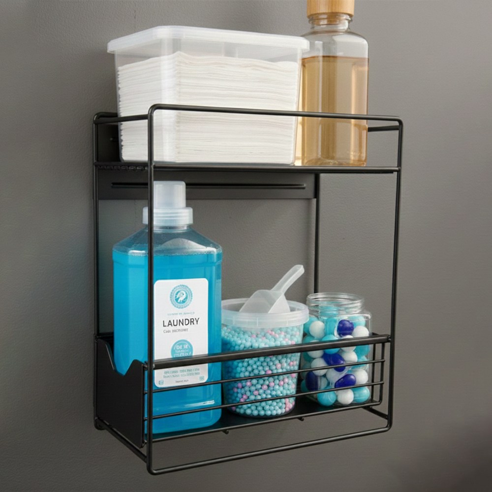 살림생각 다용도 슬라이딩 냉장고 자석 선반, 블랙 28,900원