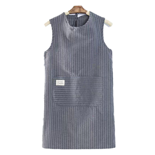 올웨일리 단가라 스트라이프 포켓 민소매 앞치마 TSP1512, 그레이, 1개 7,900원