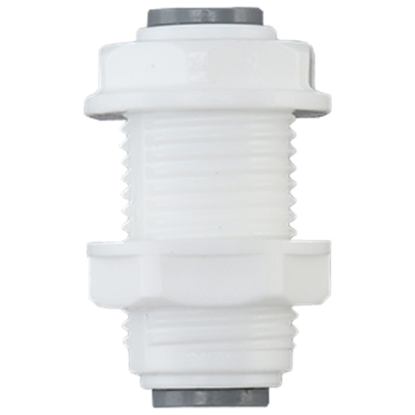 정수기부품 커넥터 6.35mm1/4인치 판넬고정밸브-격막피팅 벌크헤드, 1개 2,000원