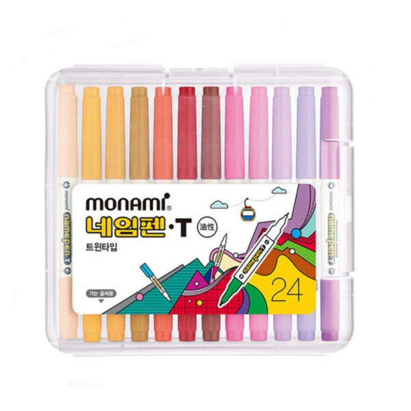 모나미 네임펜T 24색 그림그리기/POP 28,800원