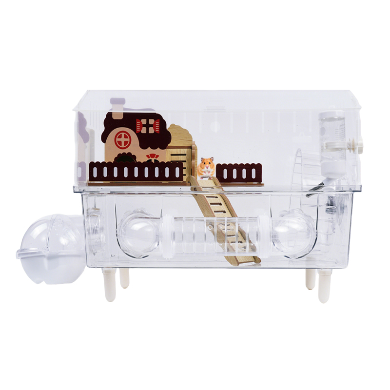 대형 햄스터 리빙박스 투명 햄스터 케이지 아크릴 햄스터집 햄스터 은신처, 투명하다, 1개 44,900원