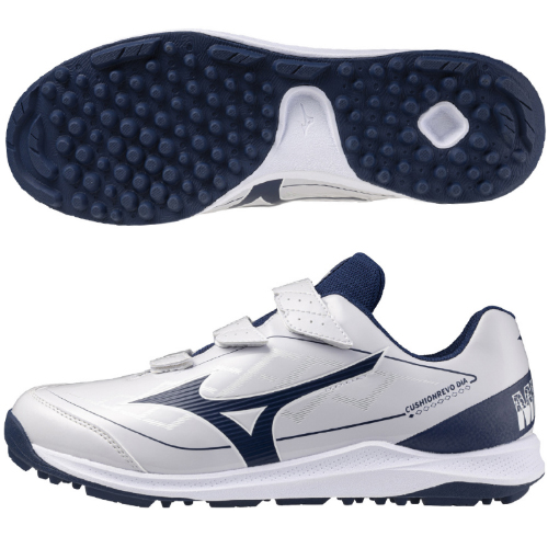 MIZUNO 미즈노 쿠션에보 인조잔디 야구화 252514 화이트/네이비 85,500원