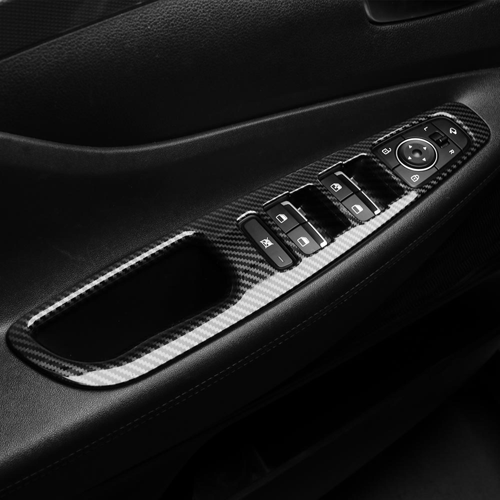 카스타 호환 싼타페 TM 윈도우 스위치 커버 카본 몰딩 튜닝 용품 27,500원