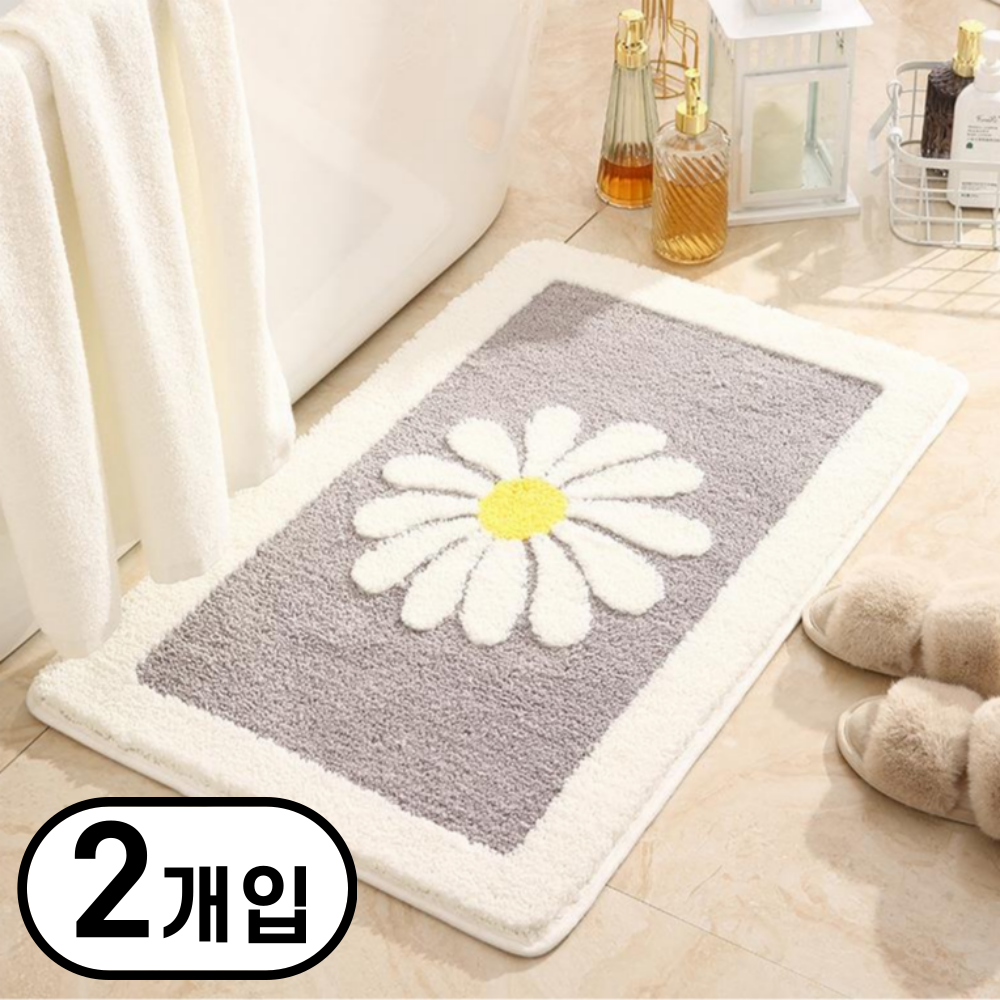 한평한뼘 물기순삭 빨아쓰는 욕실 발매트 13,800원