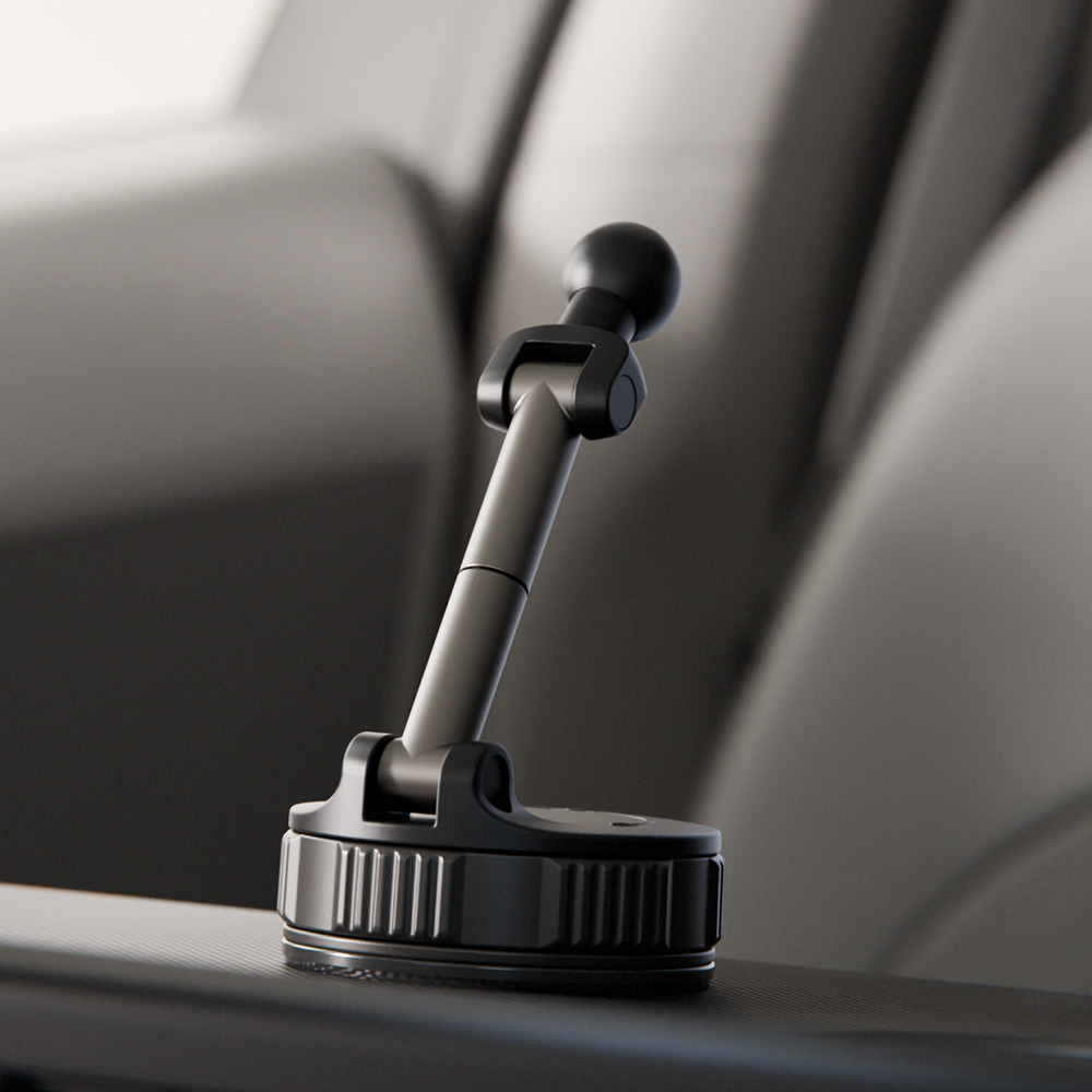 신지모루 360도 다이얼 에어락 접이식 진공 흡착 휴대폰 거치대 9,900원