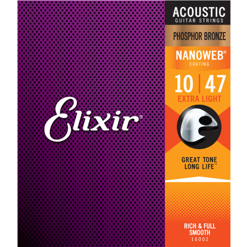 엘릭서 Elixir Acoustic Nanoweb Phosphor bronze Extra Light (16002), 16002, 단일 색상, 1개 29,220원