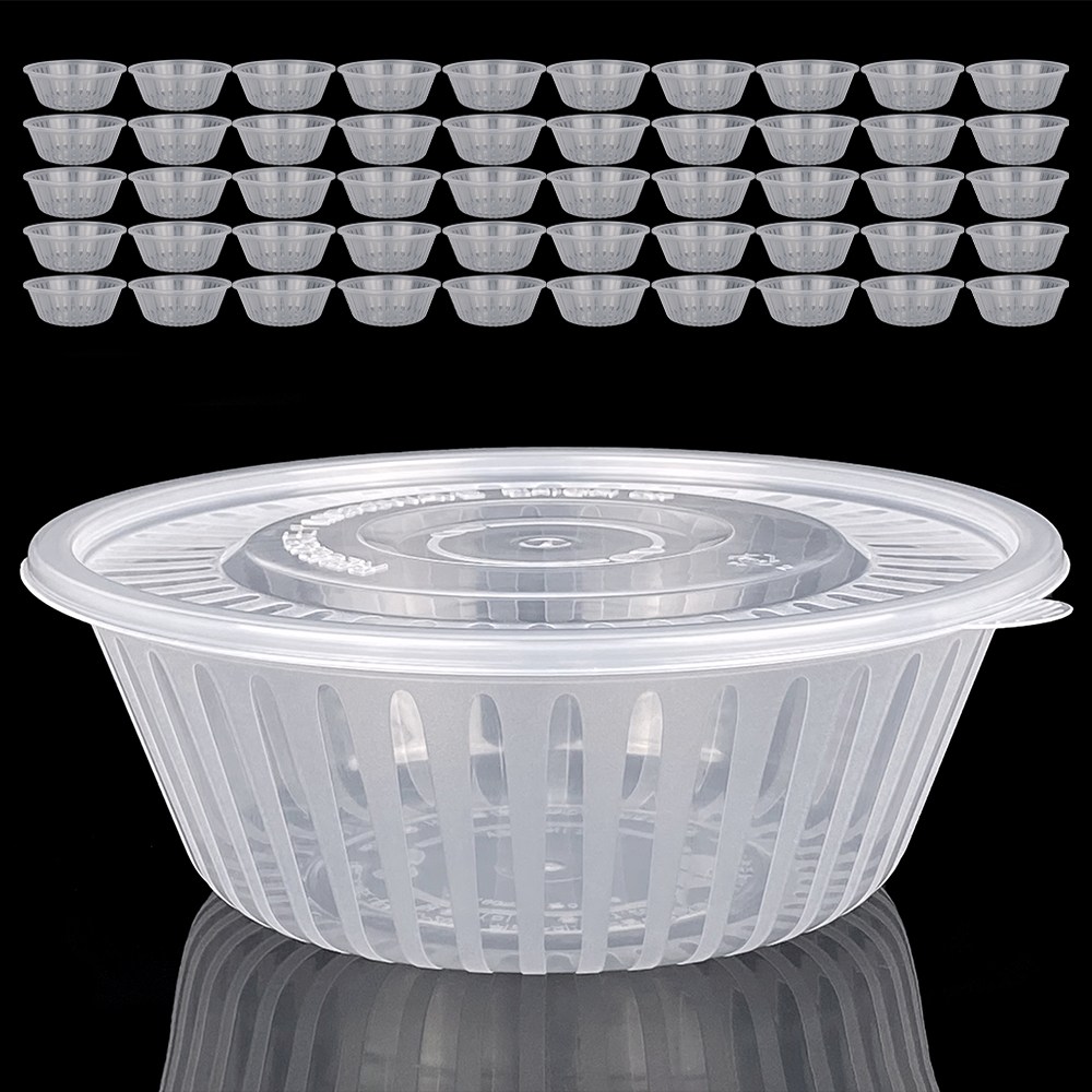 맛을담는용기 협력사 부원KH 사출 냉면 소 1.2L 투명 - 50개 세트, 50세트 33,990원