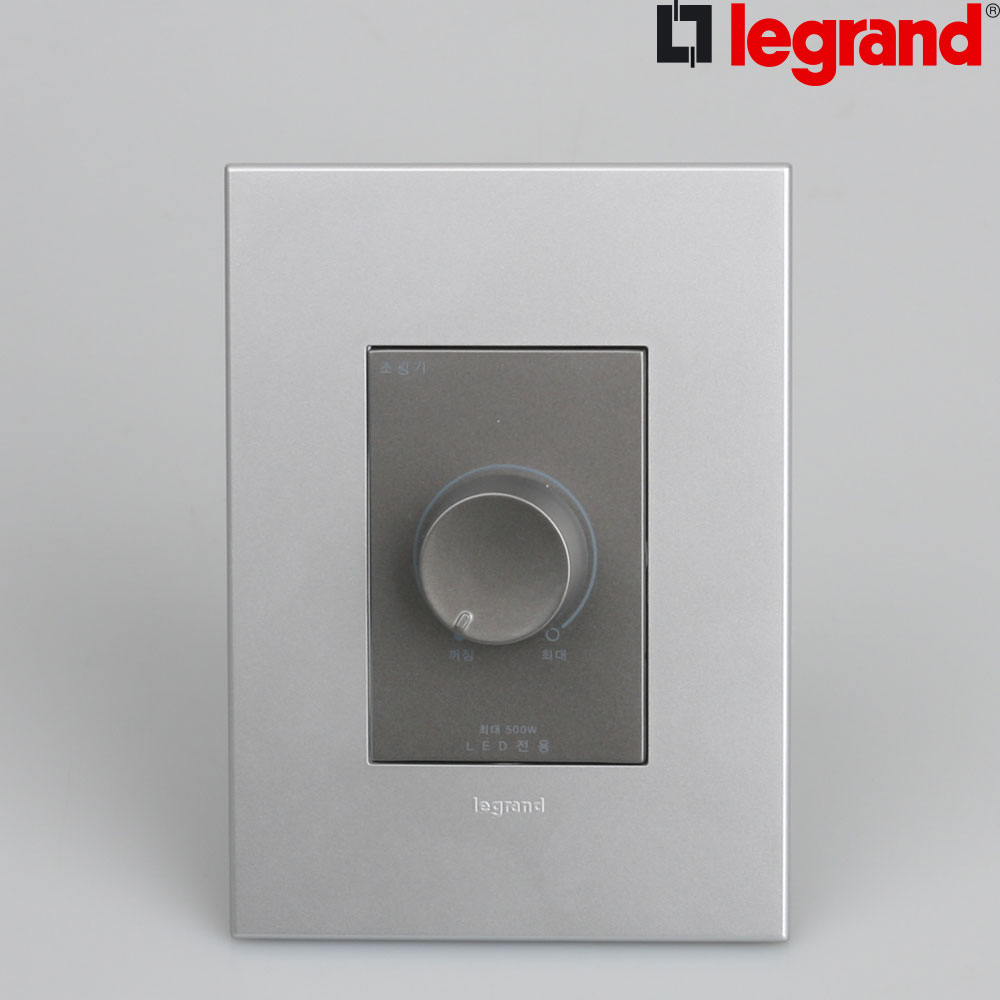 르그랑 아테오 LED 조광기 디머 스위치 디밍 밝기조절 300W 500W, 1개 77,400원