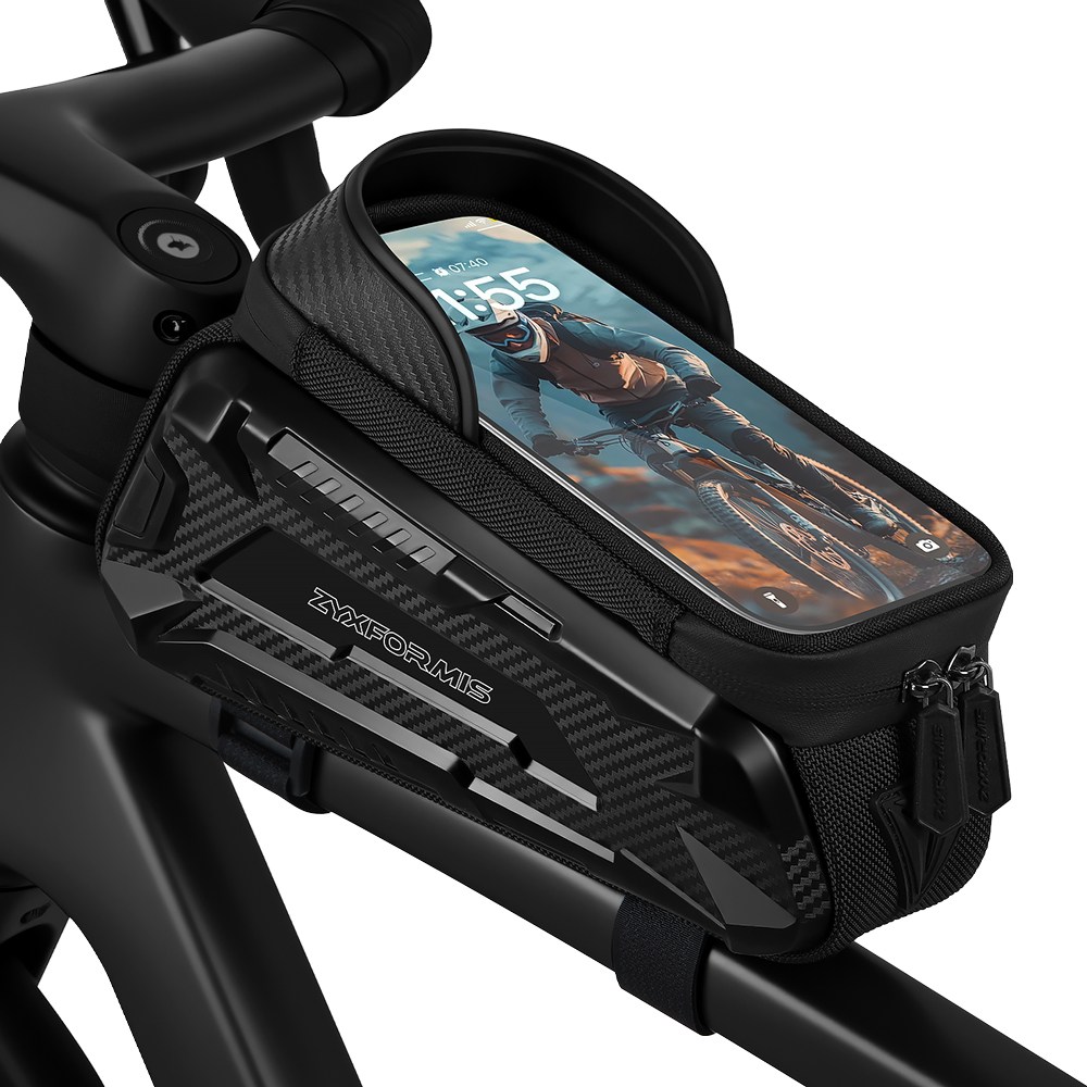 코리데이 자전거 핸드폰거치대 방수 프레임가방 ZB001, 1개, 블랙 47,900원