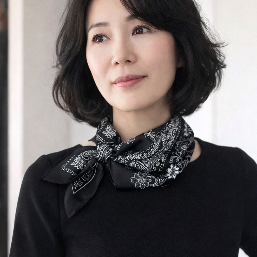 브오미 페이즐리 스카프 반다나 12,900원