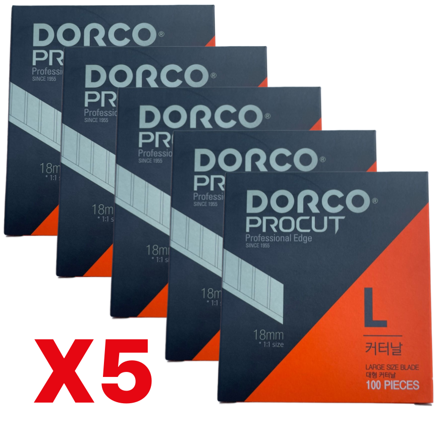 캇타칼날 커터칼날 도루코 날 대 L 칼날 18미리, 5개 66,000원