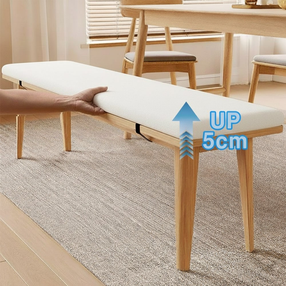 [5cm 왕두껍] 블레오 벤치 긴 의자 방석 고탄력 50D 25,550원