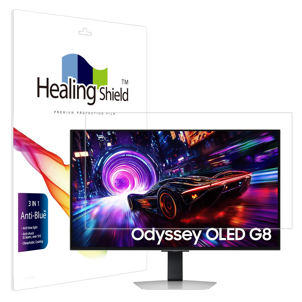 힐링쉴드 삼성 UHD 오디세이 OLED G8 LS32FG812 블루라이트차단 액정보호필름 78,120원